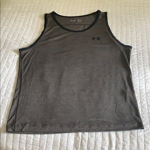 Grey tank for men large